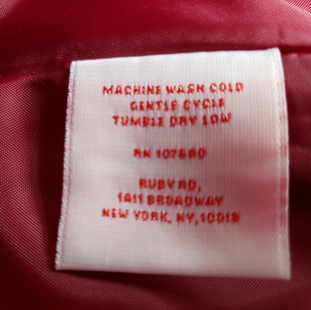 Ruby Rd. Faux Leather Jacket ECU - Picture 5 of 7